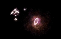 环形星系“宇宙火环”首次被发现 成因成谜