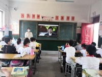 商丘市锦绣路小学组织观看“美育云端课堂”活动