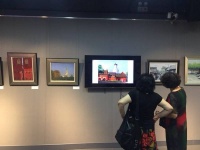 “大城小像——平安·美丽·北京风景小幅油画展”开幕