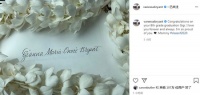 科比妻子瓦妮莎祝贺Gigi八年级毕业 获百万点赞