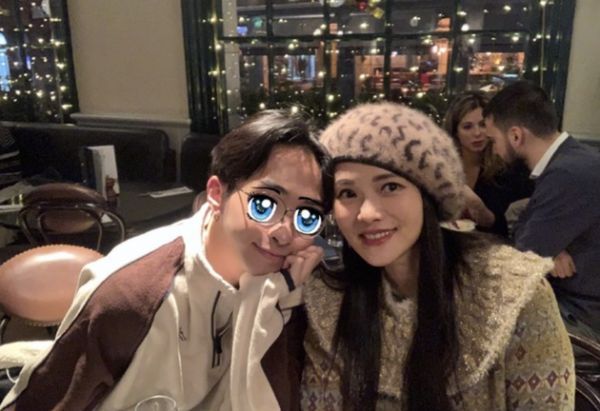 伊能静和儿子哈利