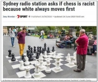 反种族主义示威蔓延至西方各国之际,连国际象棋都“涉嫌”种族歧视了?