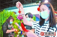 沙依巴克区“非遗购物节”开幕 非遗作品“线上线下”展芳华