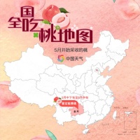 全国吃桃地图世间桃子千千万 哪颗才是你最爱？