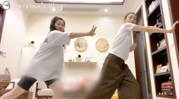 宋祖儿金靖打卡帕梅拉健身操