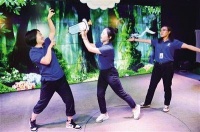 科普展演助力防疫