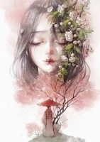 原创             科幻微小说《流泪的画中人》：二维世界的人也有思想吗？