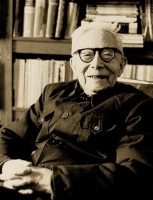 金克木 人生识字糊涂始，烟雨尘埃旧巢痕