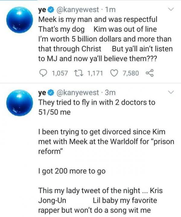 侃爷曾暗指妻子出轨