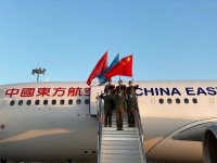 中国第19批赴黎巴嫩维和部队飞抵贝鲁特国际机场
