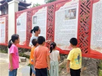 福建南安首条华侨精神文化长廊亮相