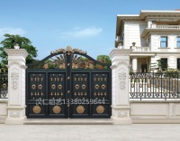 别墅大门，如何体现奢华的风格特色？