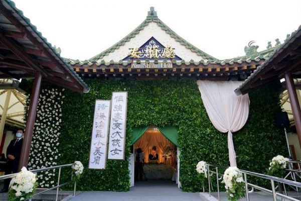 罗霈颖告别式于台北市立第一殡仪馆举行