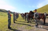 骑兵与军马的告别，戳中泪点……