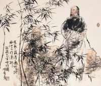 郑板桥与竹：举世爱栽花，老夫只栽竹