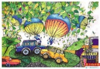 10幅“小画家”作品将制成有声明信片