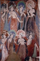 莫高窟西魏供养菩萨：西域与中原文化相交相融，各领风骚