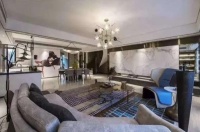 妙彩晶瓷画：家中客厅电视背景墙如何装修设计