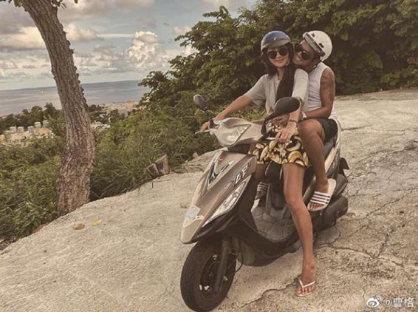 曹格和老婆旧照