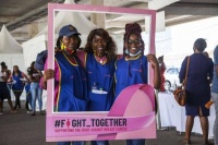 赞比亚举行活动 呼吁关注乳腺癌和宫颈癌