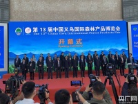 10万商品参展 第13届中国义乌国际森林产品博览会开幕