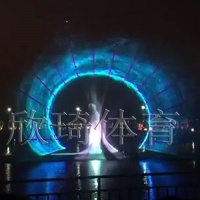 水景设计就选水幕电影的重要原因！