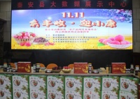 双十一，网红直播带货系列活动在秦安县电子商务中心举行