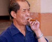 《白鹿原》的作者，知名作者陈忠实，与雪茄烟的故事！