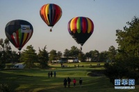 墨西哥举行国际热气球节