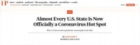 美国《外交政策》杂志网站：疫情达灾难级别 美政府仍不重视防控