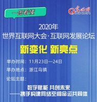 一图看懂2020年世界互联网大会·互联网发展论坛的新变化新亮点