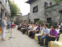 《莞香花开》陶瓷雕刻印象画展在东莞可园开幕