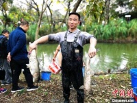 杭州西溪干塘节开塘 传承农耕渔事文化