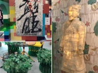 好玩 │一次性纸杯变成兵马俑，旧胶卷拼成梵高自画像