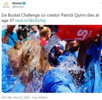 患渐冻症7年后，“冰桶挑战”的共同发起人去世