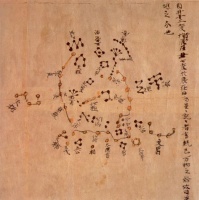 世界上现存最古老、星数最多的星图——敦煌星图