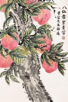 老舍夫人胡洁青画风清新绚丽，笔墨和谐富有新意