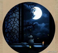 月色西移人倚窗