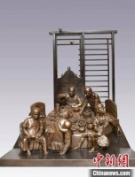 广州雕塑院40余件雕塑展出 再现生活新图景