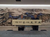 著名书法家佟铸先生为盛京皇城艺术馆题写馆名