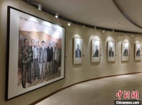 八步沙“六老汉”三代人专题美术作品展开幕：为“时代楷模”立像