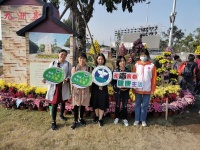 【小榄禁毒】金秋赏菊进行时，禁毒宣传来助威