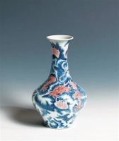 清官窑穿云龙纹与唐英