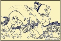 如果杨雄和石秀夹攻鲁智深，最终结果如何？