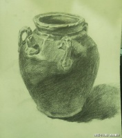 第四届征文大赛 | 陶罐素描作品