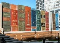 全球最特别的图书馆，外形是22本巨大的书，被称为最酷图书馆