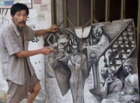 苦练画画40年，被称“中国的毕加索”，专家：没资格入美协