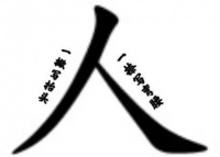 人字两笔，写尽一生