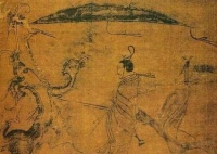 千年前神作：此画无线条表水却能看到浩渺江流，放大看有意外收获