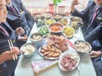 冬至~列车上香喷喷的饺子~工作生活两不误